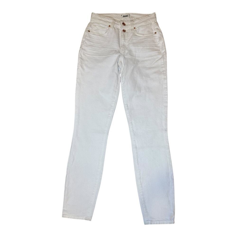 Paige Women's High Rise Bombshell Skinny Jeans‎ White Size 00 (23) NWT